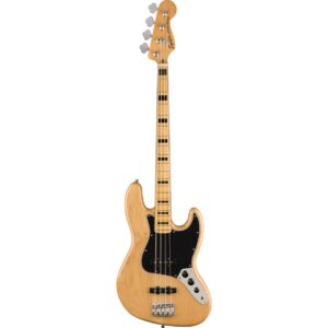 BAJO ELECTRICO FENDER SQUIER CV 70S JAZZ NATURAL MAPLE 4 CUERDAS