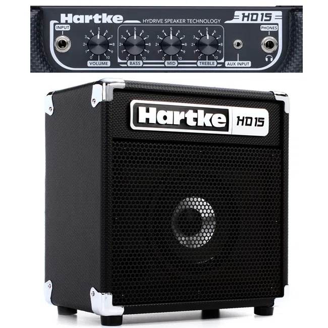 AMPLIFICADOR DE BAJO ELECTRICO DE 15 WATTS HMHD15 HARTKE - Imagen 2