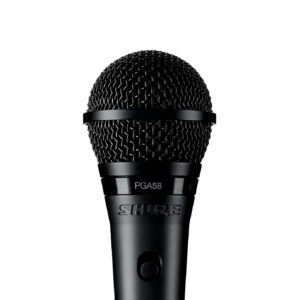 Alternative view of MICROFONO VOCAL SHURE PGA58-XLR DINÁMICO CARDIOIDE