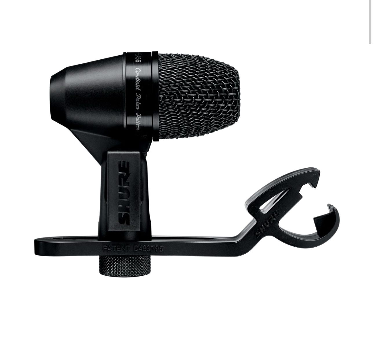 MICRÓFONO SHURE PGA56 - Micrófono dinámico cardioide de caja/timbales - Imagen 2