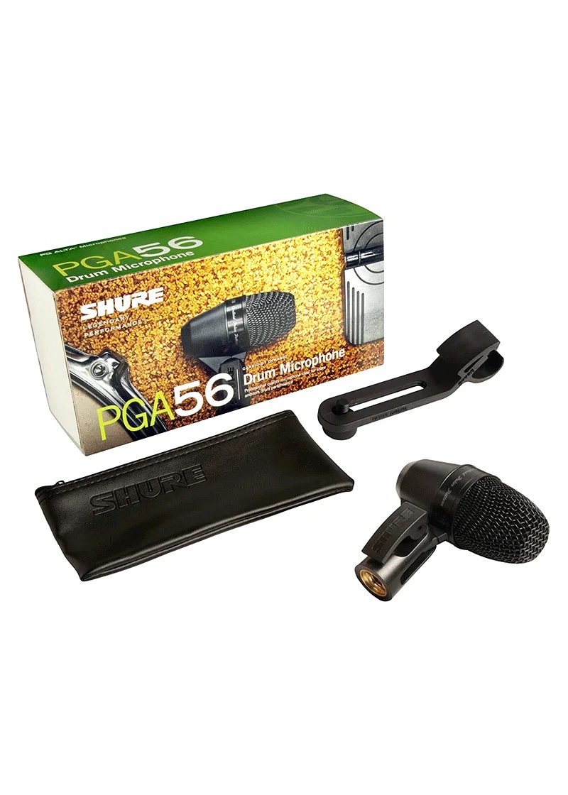 MICRÓFONO SHURE PGA56 - Micrófono dinámico cardioide de caja/timbales - Imagen 4