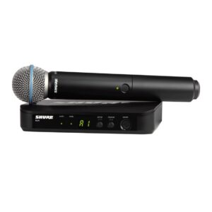 MICRÓFONO INALÁMBRICO SHURE BLX24/B58 - Sistema Vocal Inalámbrico con B58A